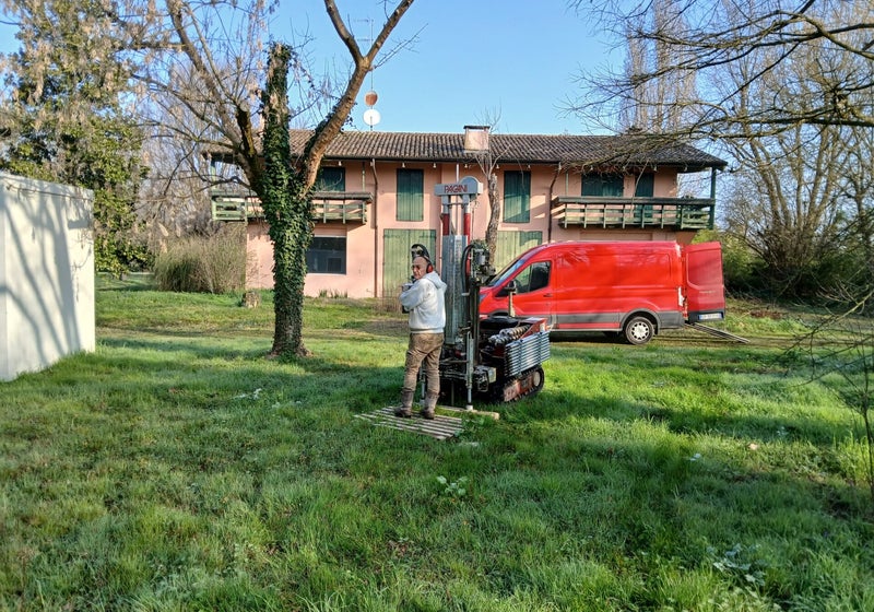 Attrezzatura per prova penetrometrica